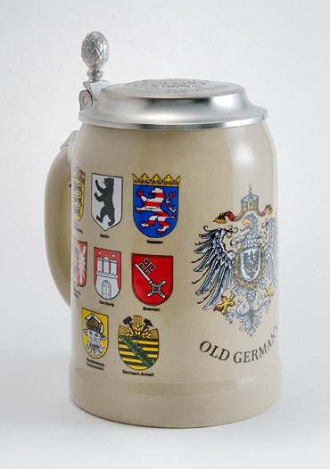 Old Germany Stein - City Crests