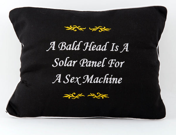 Bald Head-Solar Panel->Sex Machin