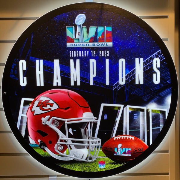 KC Chiefs Champions LED Wall Sign – Diebel's Sportsmens Gallery