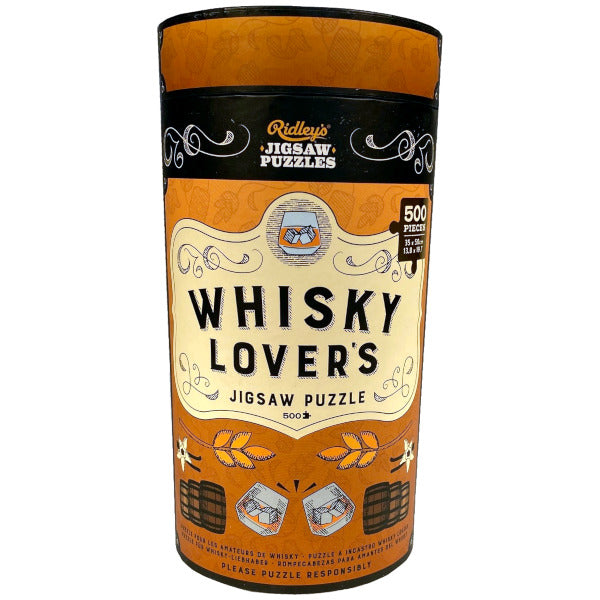 Whiskey Lover's 500 pc Puzzle