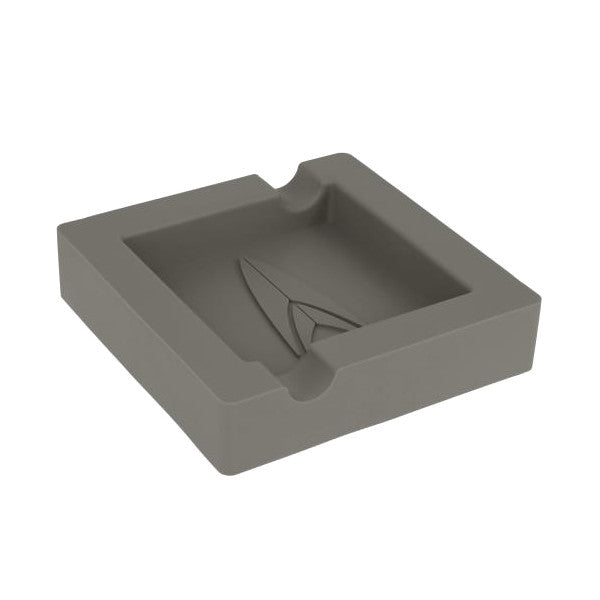 Lotus Square Silicone Ashtray GRY – Diebel's Sportsmens Gallery
