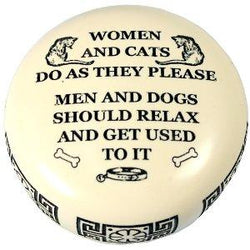 Women & Cats Paperweight