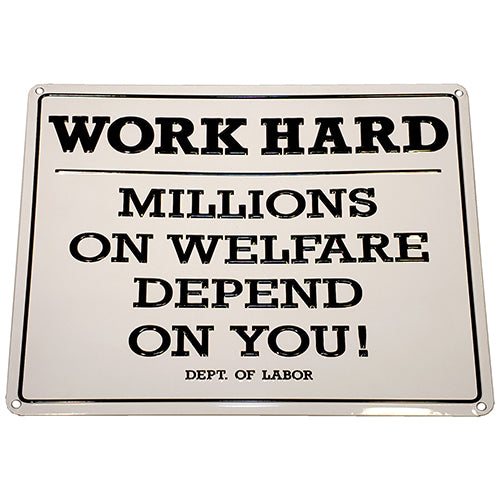Work Hard - Millions Sign