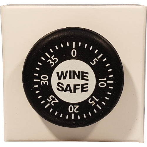 Wine Safe Black Wine Cap