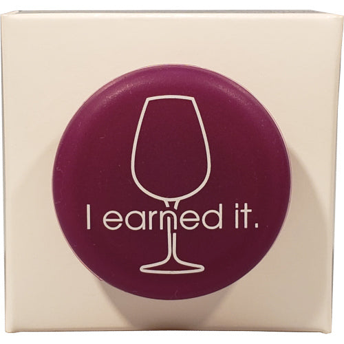 I Earned It Purple Wine Cap