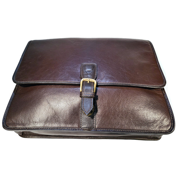 Leather Lined Briefc ase Harrison Br