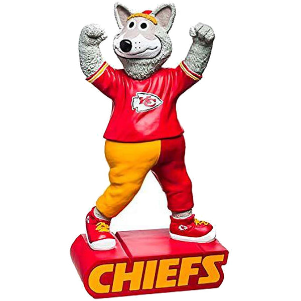 KC Chiefs Mascot statue