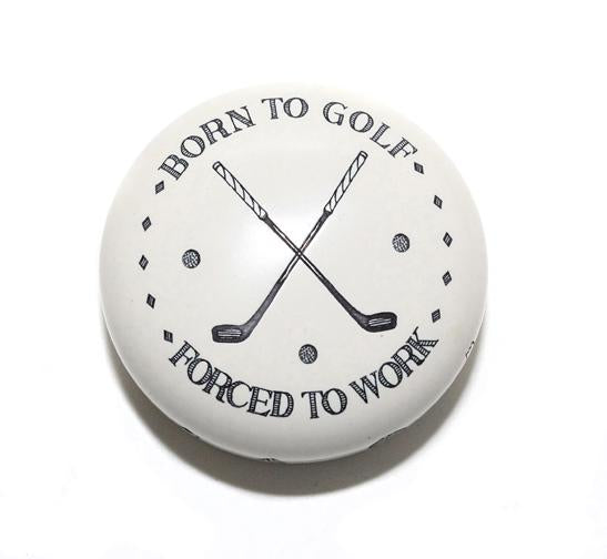 Born To Golf Paperweight