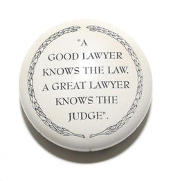 A Good Lawyer Paperweight