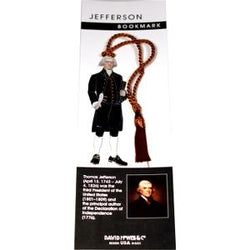 Metal Bookmark Thomas Jefferson