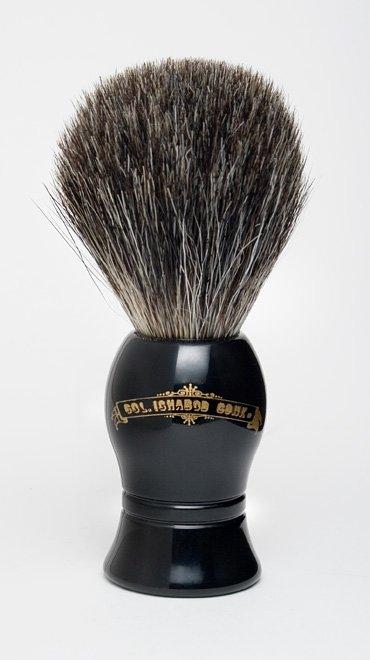 Badger Shave Brush Black handle