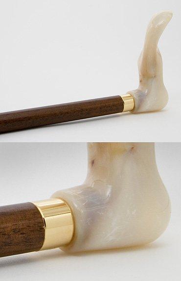 Right-hand Marble Walking Stick