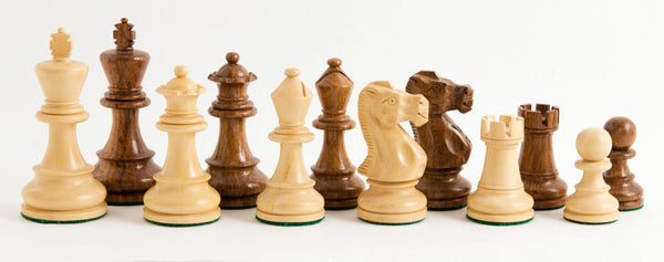 Wooden English Chessmen 3.5 inch