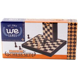 Black Folding Chess Set